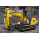 Конструктор Mould King Екскаватор на радіокеруванні 2169 деталей Technic 13112S жовтий