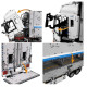 Конструктор Mould King Фура з причепом на радіокеруванні 4166 деталей Technic 13139 вантажівка біла