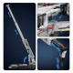 Конструктор Mould King Вантажний кран Liebherr LTM 11200 на радіокеруванні 8506 деталей Technic 17007 білий