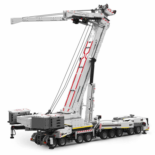 Конструктор Mould King Вантажний кран Liebherr LTM 11200 на радіокеруванні 8506 деталей Technic 17007 білий