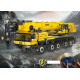 Конструктор Mould King Вантажний кран LTM 1110 на радіокеруванні 3218 деталей Technic 17073 жовтий