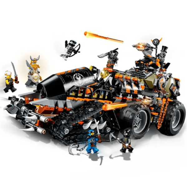 Конструктор NinjaSaga "Стрімкий мандрівник" 1480 деталей Нінзяго Ninjago 32158