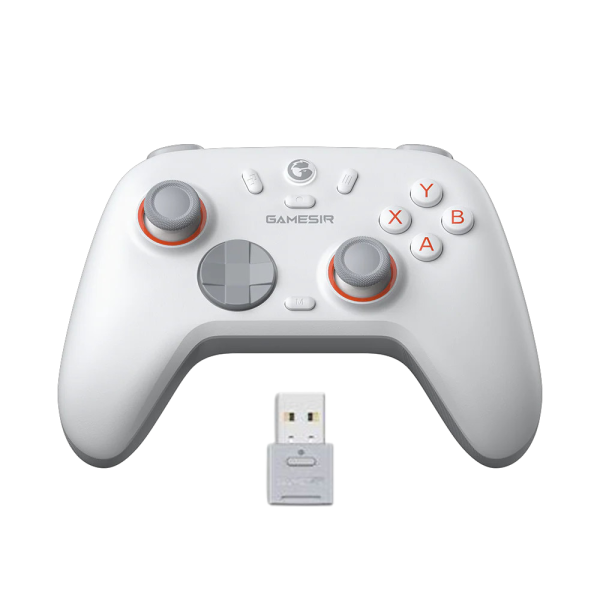 Бездротовий геймпад GameSir T4 Nova Lite 2 білий USB передавачем 2.4GHz 