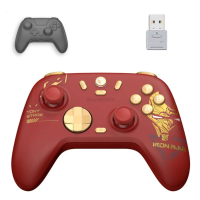 Беспроводной геймпад GameSir T4 Nova Lite 2 Iron Man Edition + 2.4GHz + кейс