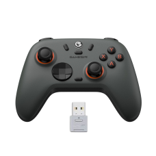 Бездротовий геймпад GameSir T4 Nova Lite 2 сірий з USB передавачем 2.4GHz 