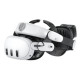 Кріплення AMVR BS1 Head Strap з кондиціонером та акумулятором 8000 mAh для Meta Quest 3 біле
