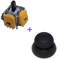 3D механізм геймпада PlayStation 5 (3 pin) з датчиком Холла (Hall effect) + стік