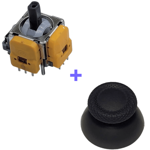 3D механізм геймпада PlayStation 5 (3 pin) з датчиком Холла (Hall effect) + стік