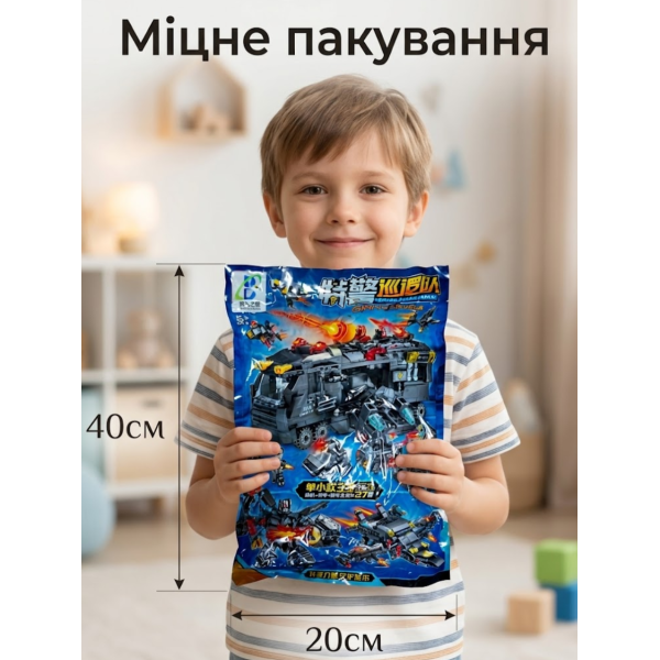 Конструктор City Patriots: 30 варіантів збірки (500 деталей)