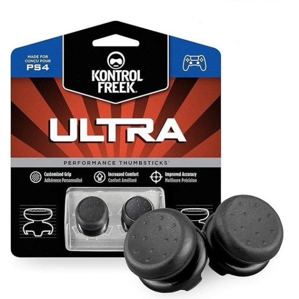 Накладки на стіки KontrolFreek Ultra Black для Sony PS4 DualShock / PS5 DualSense