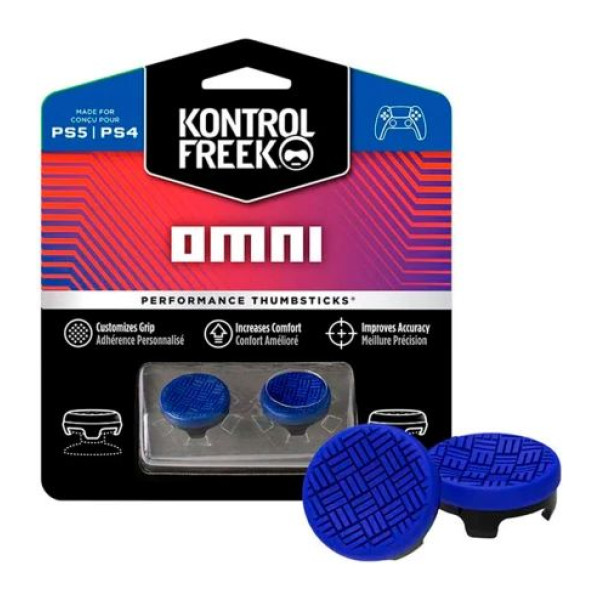 Накладки на стіки KontrolFreek Omni Blue для Sony PS4 DualShock / PS5 DualSense