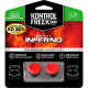 Накладки на стіки KontrolFreek Inferno Red для Xbox One, Series S X